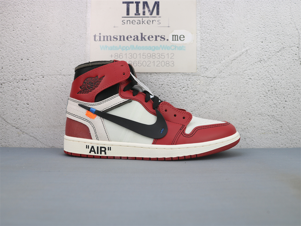 LJR Batch OFF-WHITE x Air Jordan 1 Retro High Chicago AA3834 101